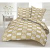 Didatex PATCHWORK BEIGE bavlnené obliečky DeLuxe Rozmer obliečok: 140x200 cm, Obsah balenia: Set Balenie