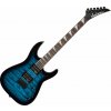 Jackson JS Series Dinky JS20 DKQ 2PT AH Transparent Blue Elektrická gitara