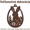 Veľkonočné vajíčko na zavesenie 1 Tmavá