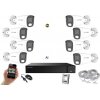 Monitorrs Security AI hybrid Light IP 8 kamerový set 5 Mpix WTube (6143K8) (Monitorrs Security)