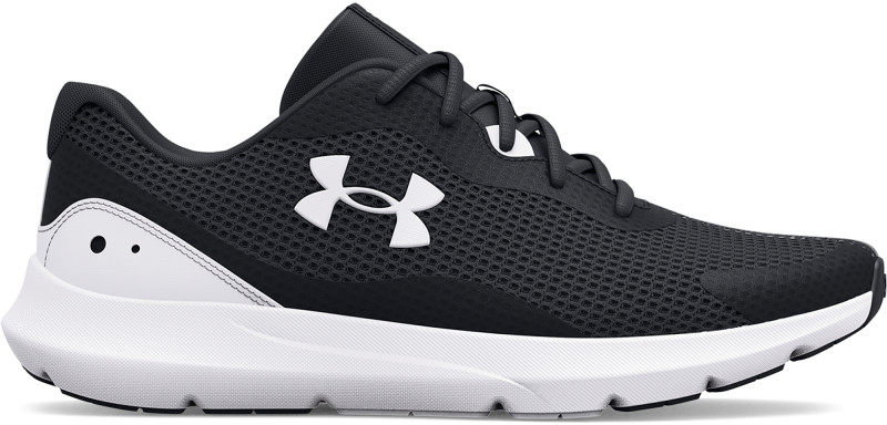 UNDER ARMOUR-UA Surge 3 black/white/white Čierna