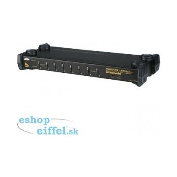 Aten CS-1758 8-port KVM USB/PS2, audio, OSD, rack 19"