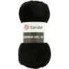 YarnArt Merino De Luxe 50 585 čierna