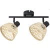 Rábalux 3134 spot stropny Rattan