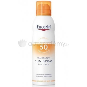 Eucerin transparentný sprej na opaľovanie Dry Touch SPF50 200 ml