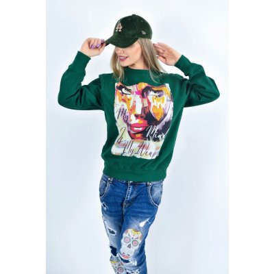 Fam Freestyle Sweatshirt Army zelená