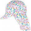 RDX Funkčná šiltovka s plachetkou Kolibríky Coolmax Biela s UV fitrom 40+ Veľ. S