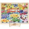 Mideer Rušná doprava puzzle 100 dielikov