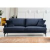 Atelier Del Sofa Papira 3-miestny – Námornícka modrá