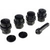 Čierne skryté ventily pre hliníkové disky ø11,5mm - Carbonado 46758