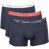 TOMMY HILFIGER Pánske Boxerky 3 Pack Čierne Čierna S