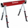 Fortum 4759999 | Podstavec pracovný skladací kovový, nastavitelná výška 61-82 cm, nosnosť 590 kg
