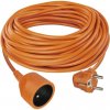 EMOS Predlžovací kábel 30 m / 1 zásuvka / oranžový / PVC / 250 V / 1,5 mm2 P01130