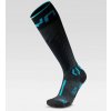 UYN Man Ski One Merino Socks Anthracite/Turquoise