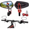 ŠIROKOUHLÉ SPÄTNÉ ZRKADLÁ NA BICYKEL NA RIADIDLÁ, 2 KONCOVKY, OTOČNÉ O 360°, 2 KS