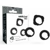 Addicted Toys C-Ring Set Black - Krúžky Na Penis