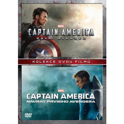 Filmové DISNEY Captain America kolekce 1.-2. 2DVD