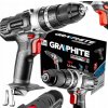 GRAPHITE Akumulátorová vŕtačka s príklepom 18V Energy+ 58G010
