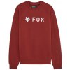 FOX mikina - ABSOLUTE FLEECE - červená XL