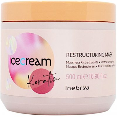 Inebrya Ice Cream Keratin Restructuring Mask 500 ml