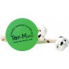 Magnetická lopta FUN BALL MINI s priemerom 5.8cm, so šnúrkou, zelená
