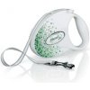 flexi Glam Splash Leaf Tape (pásik), veľkosť M, biela