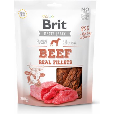 Brit Jerky Beef Fillets 200 g