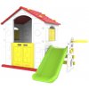 Ramiz ZOG.CHD-501 domček so šmýkačkou basketbalovým košom 3 v 1 červená strecha
