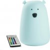 NoName Rabbit & Friends Dotyková lampička medvídek s ovládáním | Modrá 5076/MOD