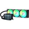 TRYX PANORAMA 360 ARGB čierna / AIO vodný chladič CPU / 3x 120 mm / 28.87dB / AMD + Intel (L-P360A-AS3M-G1K)