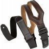 Levy's Leather Right Height Gitarový pás Dark Brown