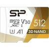 Silicon Power Superior Pro Colorful memory card 512 GB MicroSDXC Class 10 UHS-I + SD adaptér (SP512GBSTXDU3V20AB)
