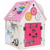 2Kids Toys Activity board Domček ružový