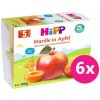 6x HIPP BIO Jablká s marhuľami 4x100 g, od ukončeného 4. - 6. mesiaca VP-F164893