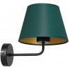Luminex Nástenná lampa ARDEN 1xE27/60W/230V zelená/zlatá LU3557 + záruka 3 roky zadarmo + záruka 3 roky zadarmo