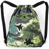 Bagmaster Bag LUMI 22 C školský vak na prezúvky / vak na telocvik - bojovník zelený 1,5 l 220333