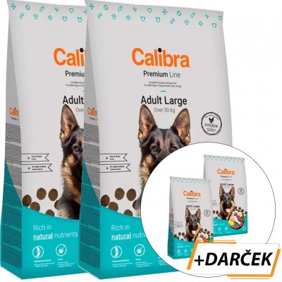 Calibra Dog Premium Line Adult Large 2 x 15 kg
