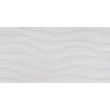 OBKLAD PEROUSO WHITE WAVE GLOSSY STRUCTURE 29,7X60 cm 1,25m2