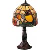 Lampa Tiffany stolová SOVA 15*29