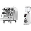 Rocket Espresso Giotto Cronometro V + Eureka Atom W 65, white