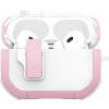DUX DUCIS Pecp odolný obal s karabínou pre AirPods Pro 2 - ružový - možnosť vrátiť tovar ZADARMO do 30tich dní