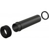 AlcaPlast M901 - Dopojenie k závesnej WC mise s vrapovou vložkou, Ø 45 mm, dĺžka 200 mm, PP, čierna