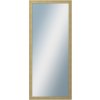 DANTIK - Zrkadlo v rámu, rozmer s rámom 60x140 cm z lišty ANDRÉ veľká starostrieborná (3156)