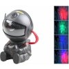 LED projektor nočná obloha astronaut čierny