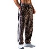 Pánske nohavice Nebbia Power Him Relaxed Sweatpants 904 Light Brown Camo XL