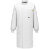 PORTWEST Plášť AS15 Anti-Static ESD Howie Coat POR-AS15WHRL L Bílá