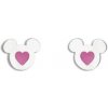 Detské náušnice Disney Mickey Mouse oceľ E600200NKL.TP