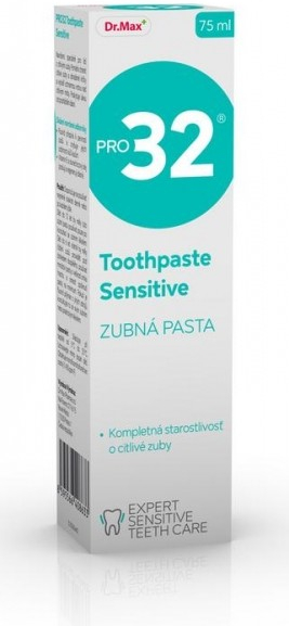 Dr.Max PRO32 Toothpaste Sensitive zubná pasta 75 ml od 2,19 € - Heureka.sk