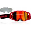 NAXA G5/DY IRIDIUM RED motokrosové okuliare + číry priezor