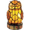 Detská lampa tiffany SOVA 18*12